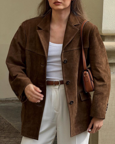 Lucía – Blazer de ante