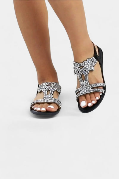 Alaya Sandalias Gladiadoras Embellecidas