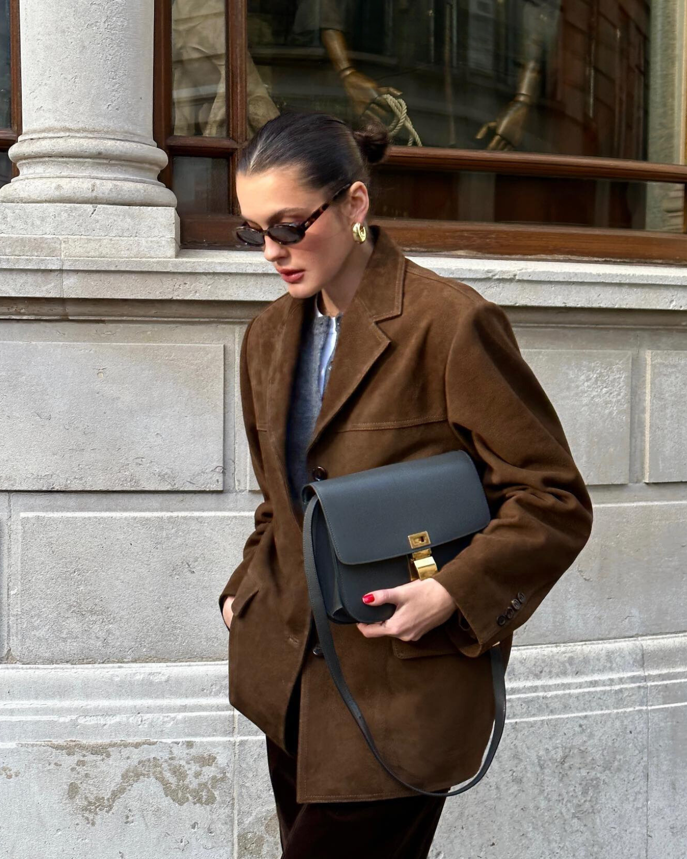 Lucía – Blazer de ante