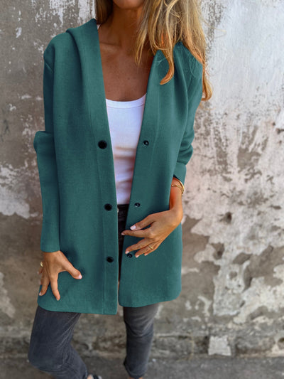 Luna - Chaqueta con Capucha Elegante