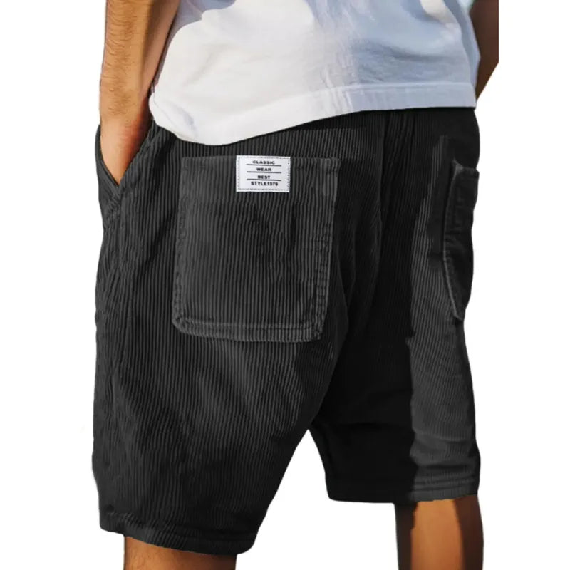 Diego | Pantalón corto chic de terciopelo