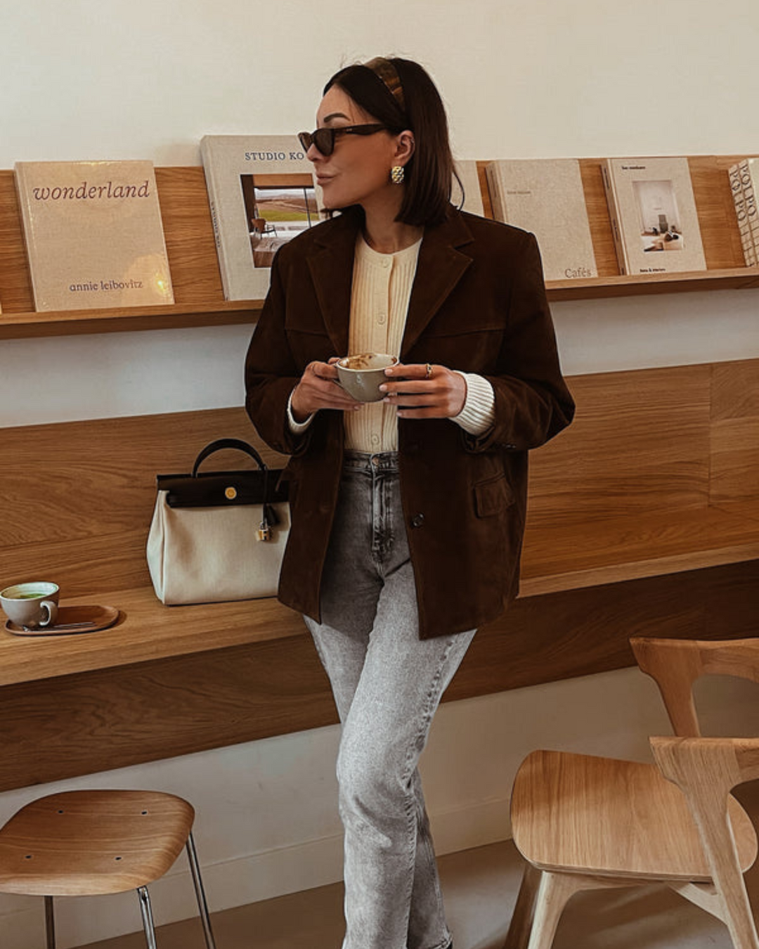 Lucía – Blazer de ante