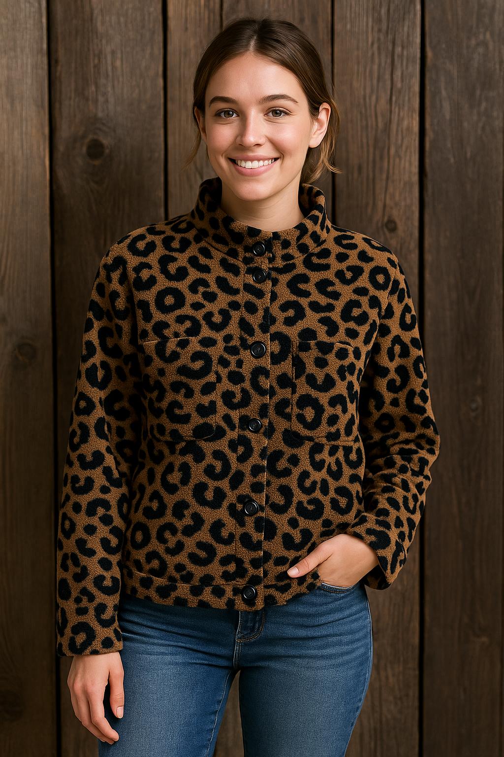 Charlene - Chaqueta de Tendencia