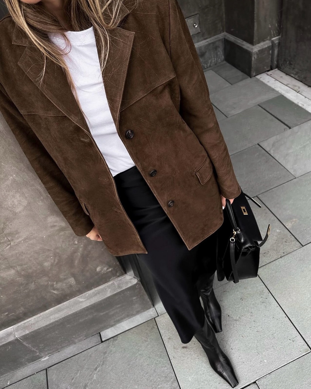 Lucía – Blazer de ante