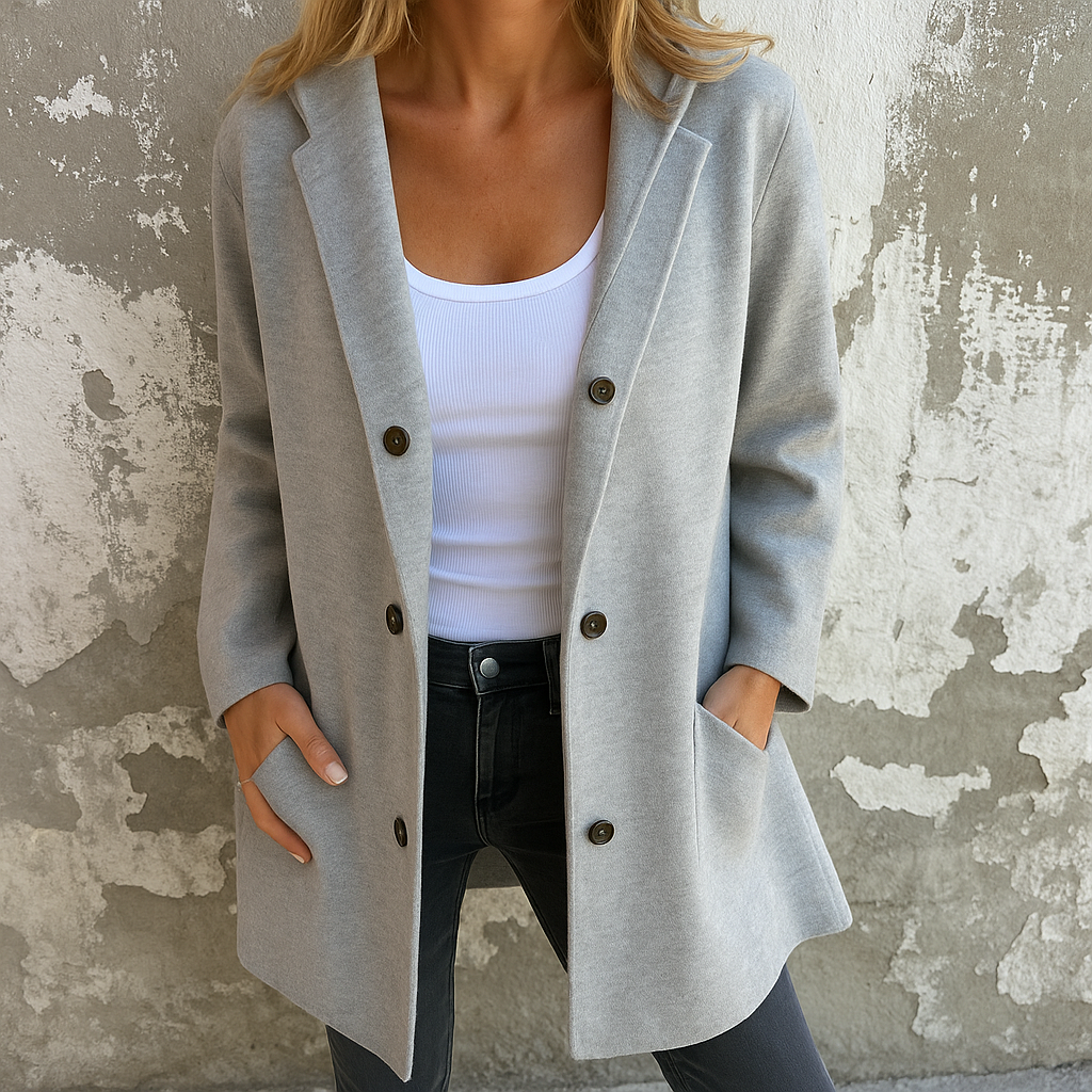 Luna - Chaqueta con Capucha Elegante