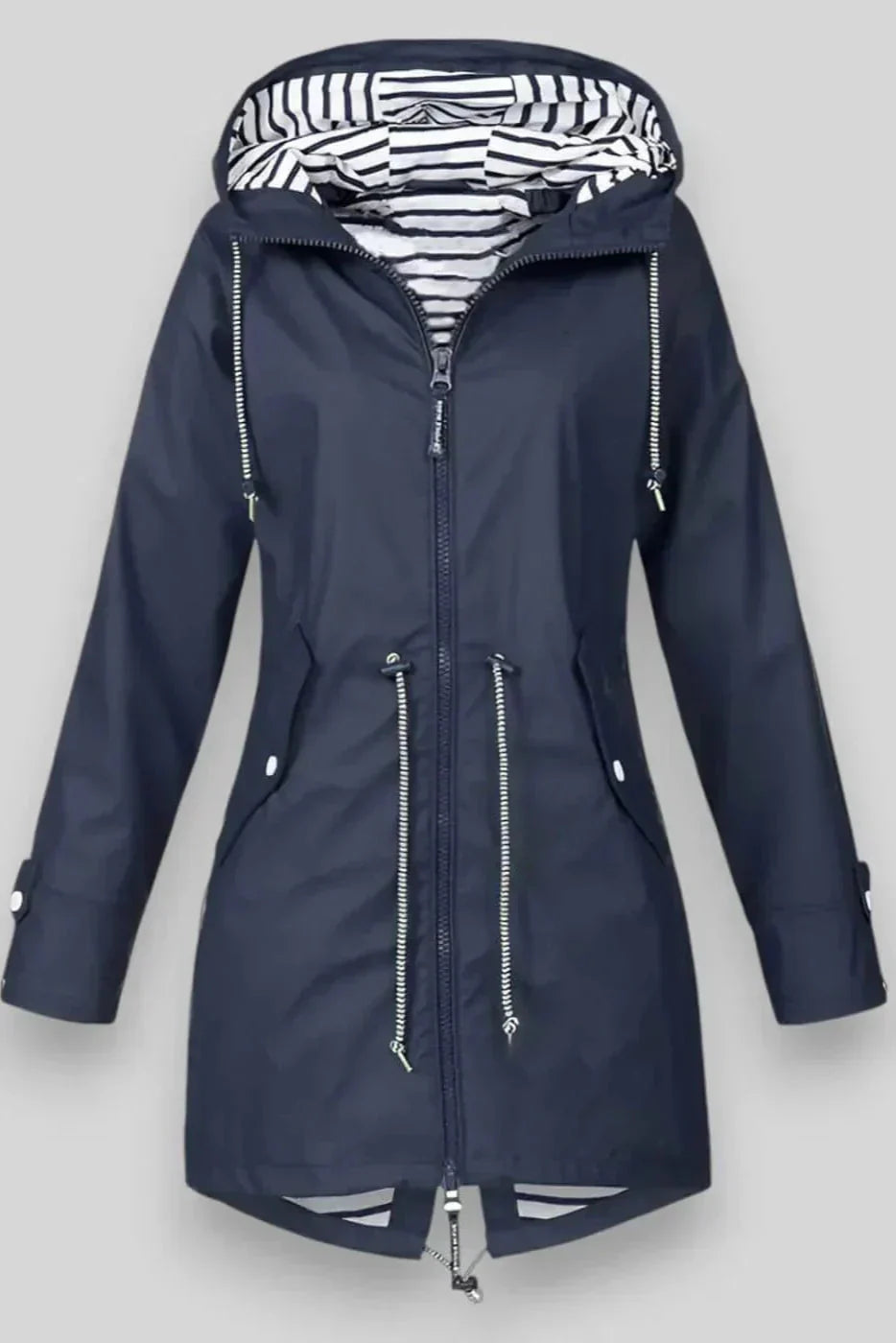 Chaqueta de Lluvia Impermeable Aria Estilosa para Uso Diario