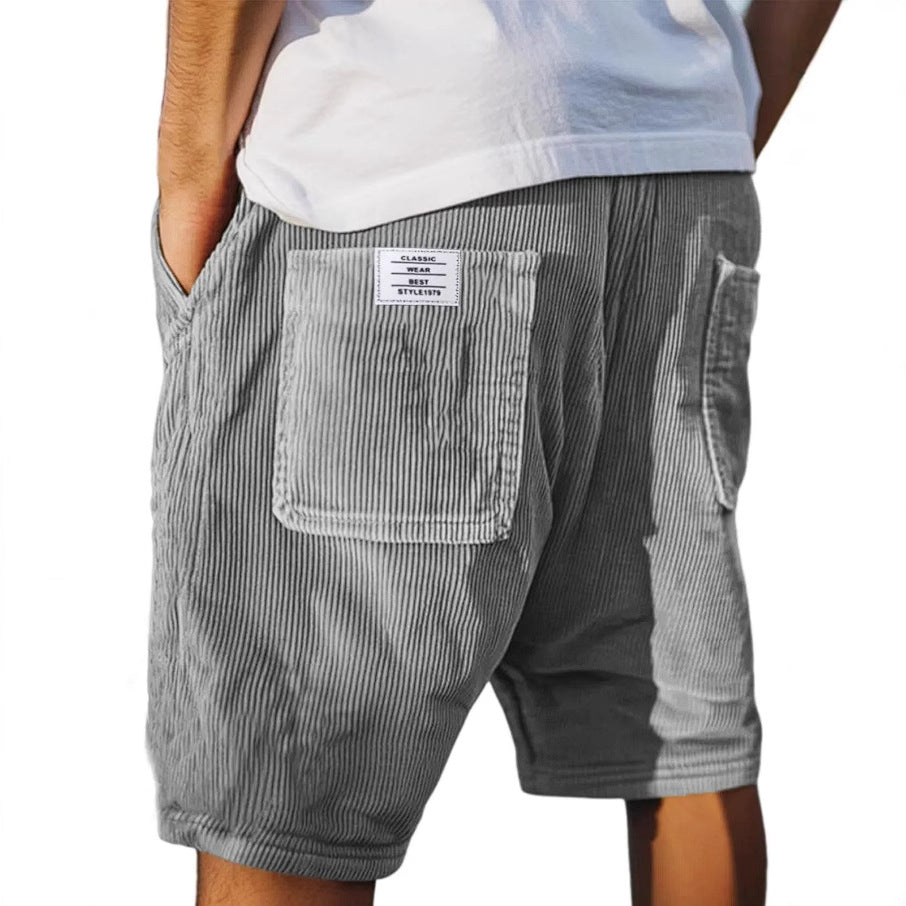 Diego | Pantalón corto chic de terciopelo