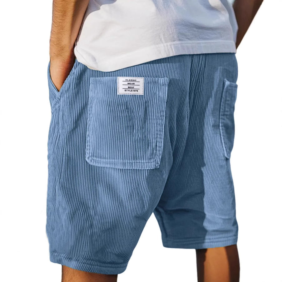 Diego | Pantalón corto chic de terciopelo