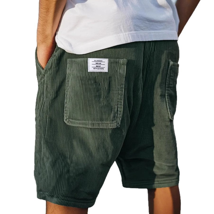 Diego | Pantalón corto chic de terciopelo