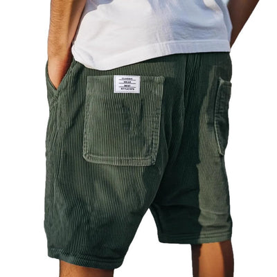 Diego | Pantalón corto chic de terciopelo