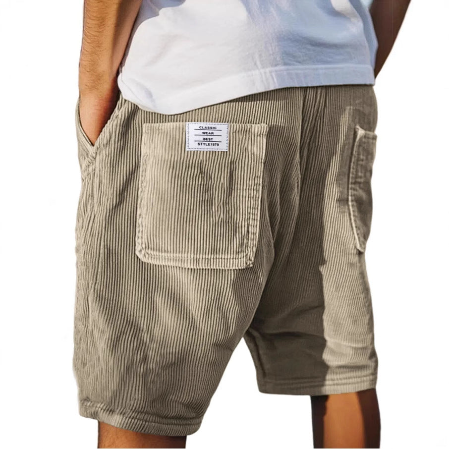 Diego | Pantalón corto chic de terciopelo
