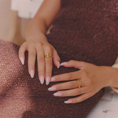 Isidora - Anillo de contorno ajustable