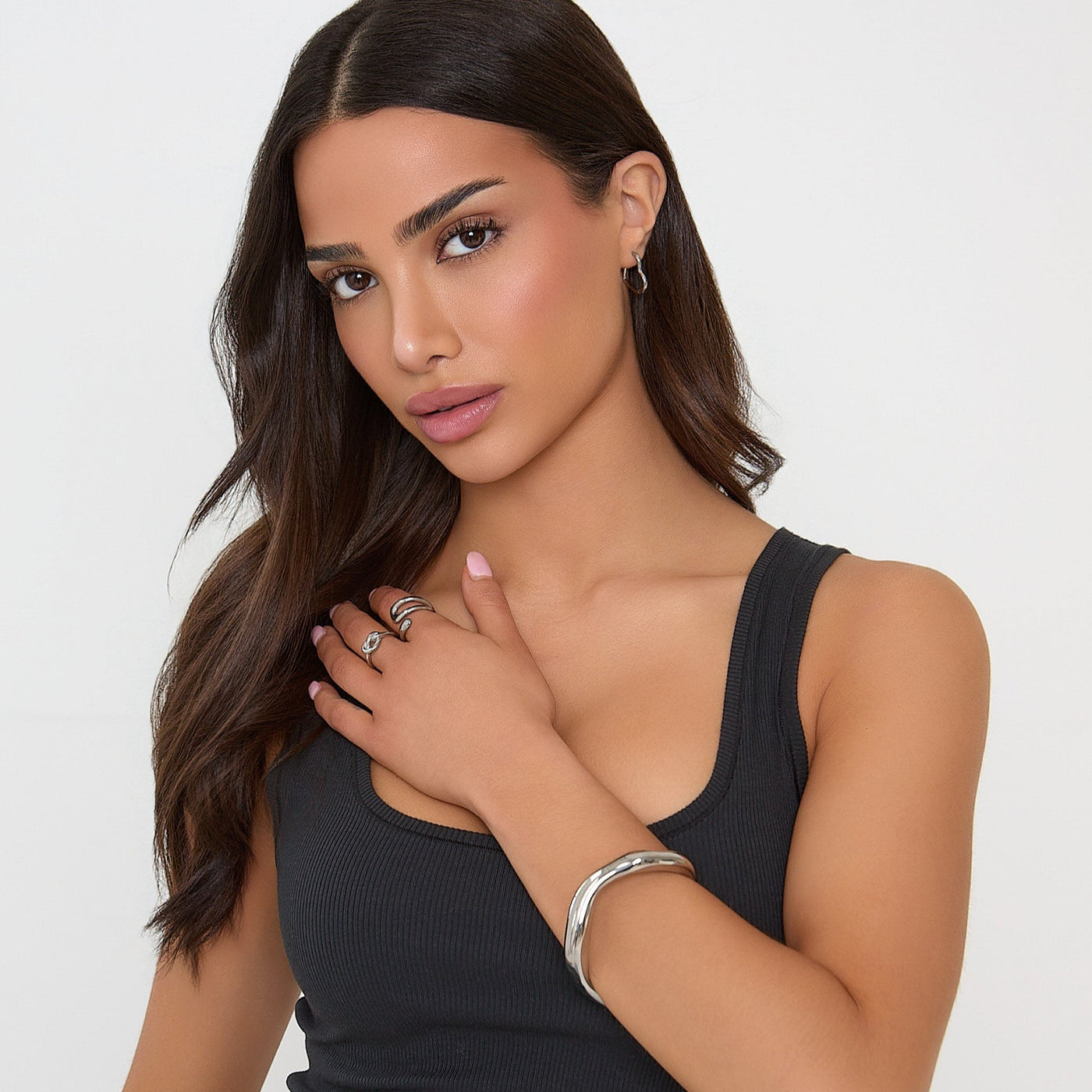Brazalete Abierto Escultural