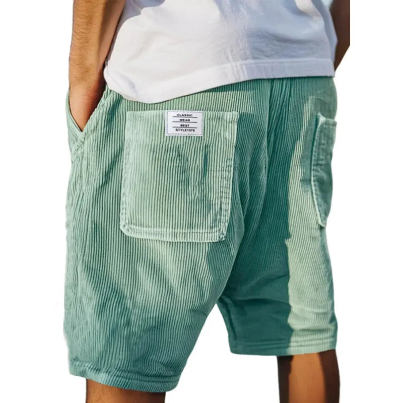 Diego | Pantalón corto chic de terciopelo