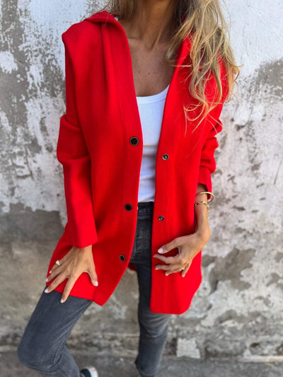 Luna - Chaqueta con Capucha Elegante