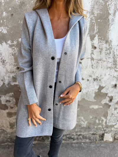 Luna - Chaqueta con Capucha Elegante
