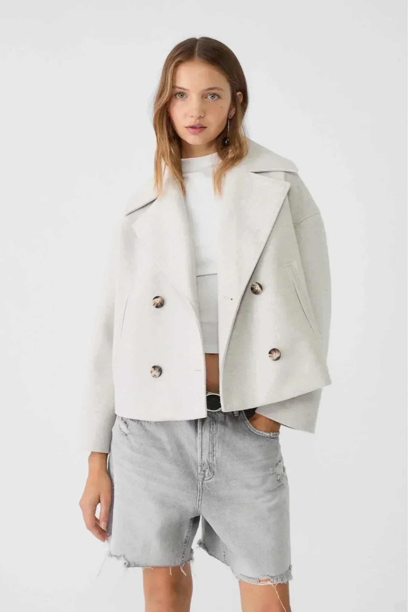 Rocío – Chaqueta corta de doble botonadura