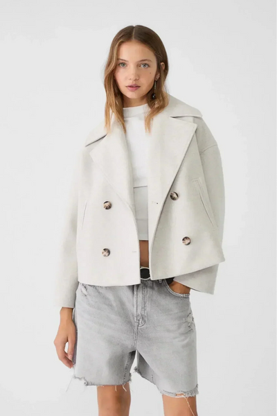 Rocío – Chaqueta corta de doble botonadura