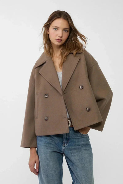 Rocío – Chaqueta corta de doble botonadura